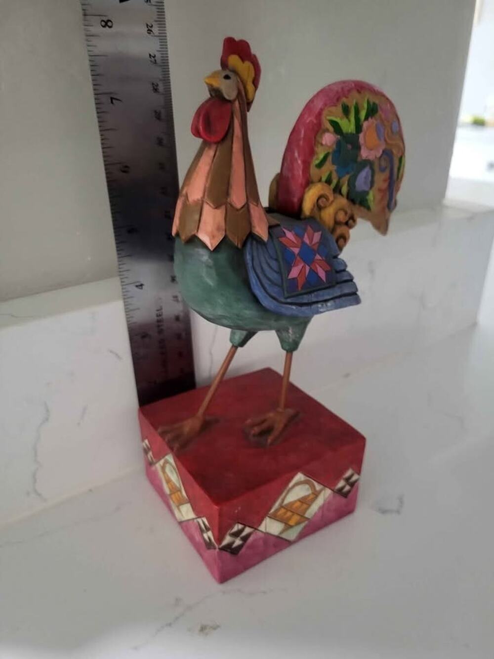 JIM SHORE The Spirit Of Country 7.5" Rooster Figure V117144 Heartwood Creek 2003